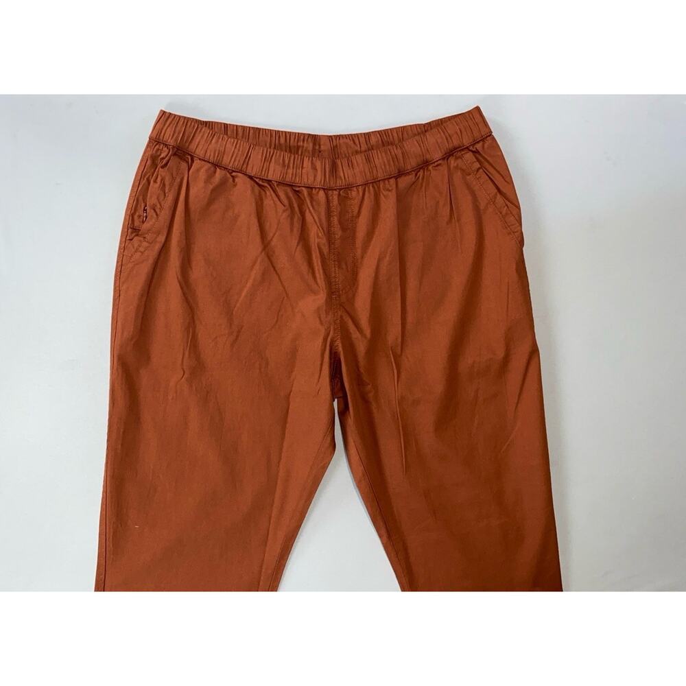 Pact Men's Pull On Lightweight Organic Cotton Canvas Jogger Pants. Men's XL. New